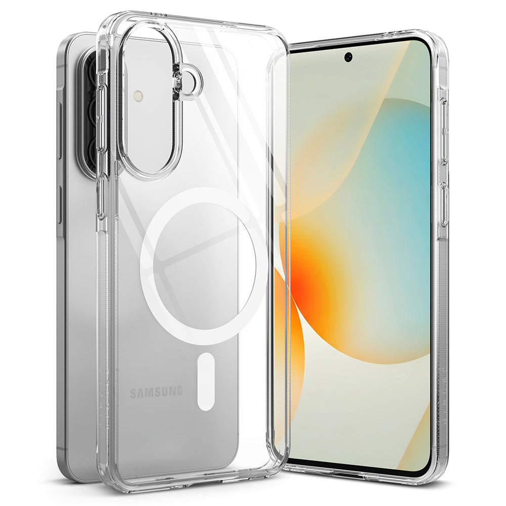MagSafe Hülle für Samsung Galaxy A57 5G, Ringke, Fusion, Transparent