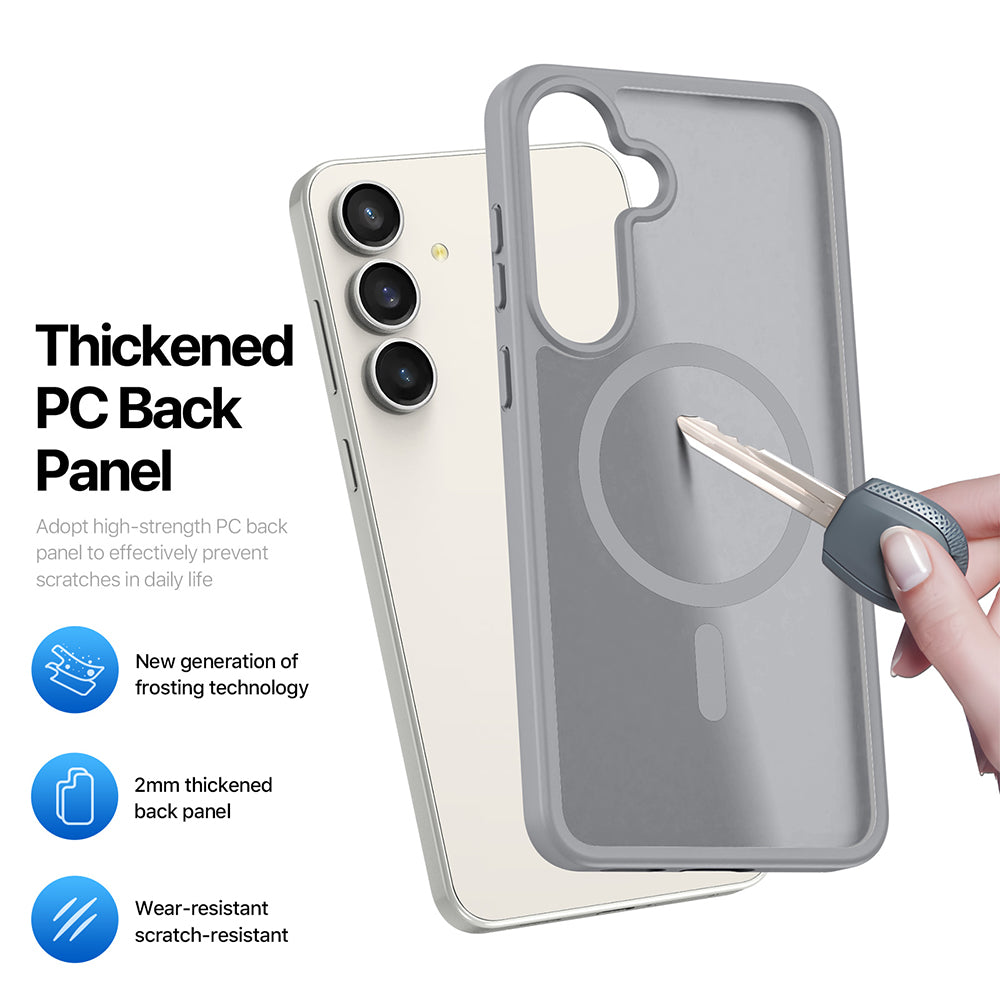 MagSafe Case for Samsung Galaxy S26 FE S741 / S25 FE, DUX DUCIS, Yind, Gray