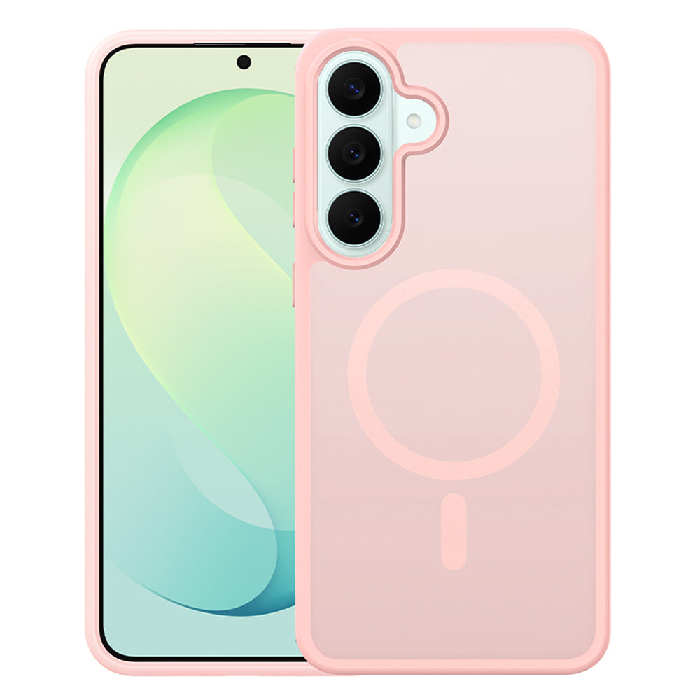 MagSafe Case for Samsung Galaxy S26 FE S741 / S25 FE, DUX DUCIS, Yind, Light Pink