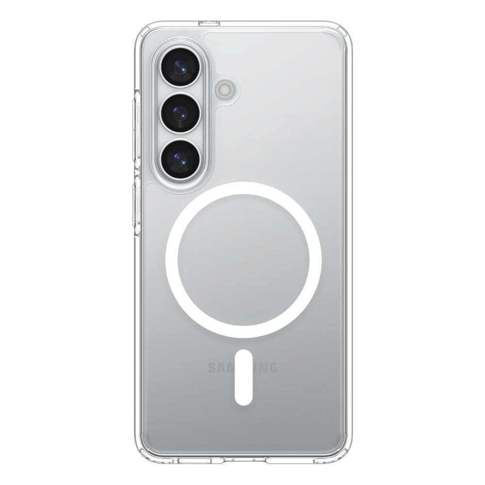 MagSafe Hülle für Samsung Galaxy S26 Plus S947, Spigen, Ultra Hybrid, Transparent Weiß ACS10709