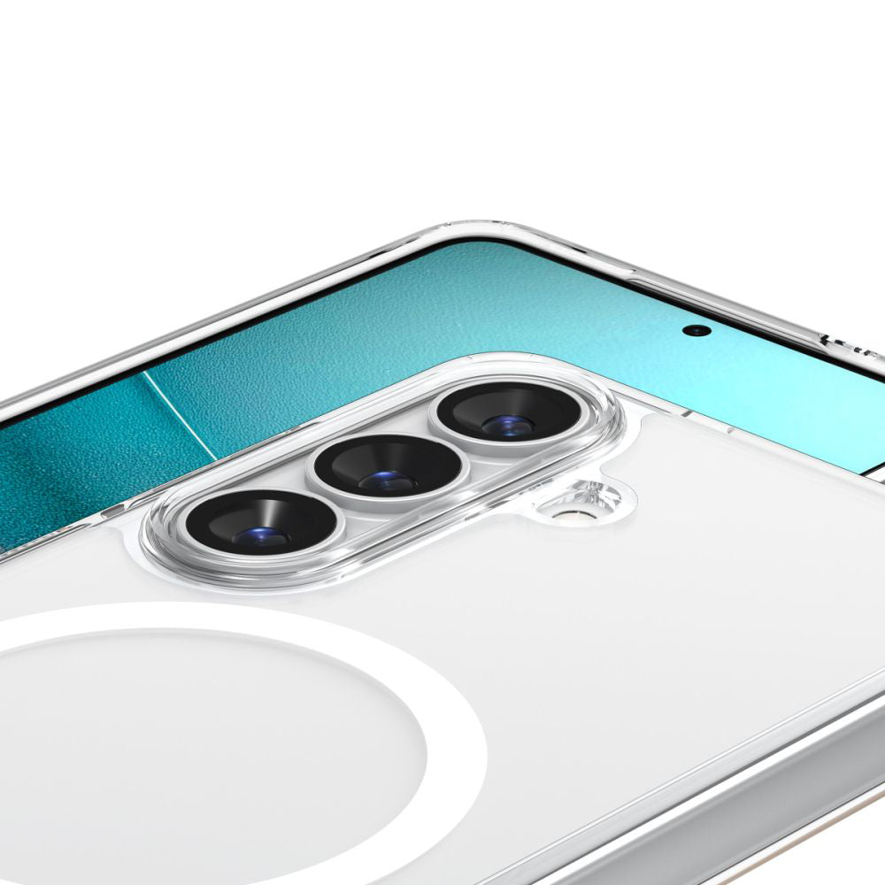 MagSafe Hülle für Samsung Galaxy S26 Plus S947, Spigen, Ultra Hybrid, Transparent Weiß ACS10709