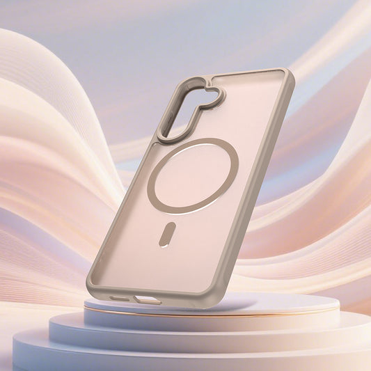 MagSafe Hülle für Samsung Galaxy S26 Plus, Techsuit, HaloFrost II, Gold