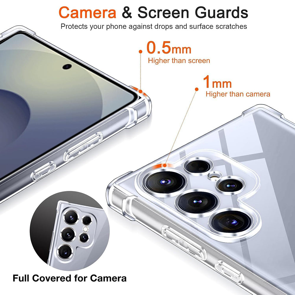 MagSafe Case for Samsung Galaxy S26 Plus S947, Techsuit, Shockproof, Transparent