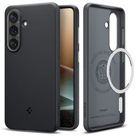 MagSafe Hülle für Samsung Galaxy S26 S942, Spigen, Caseology Nano Pop, Schwarz ACS11066