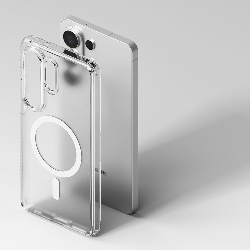 MagSafe Hülle für Samsung Galaxy S26 Ultra S948, Ringke, Fusion, Matt Transparent