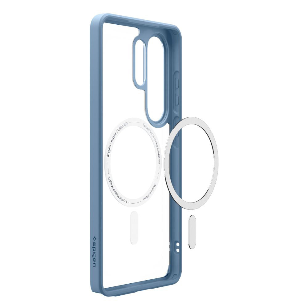 MagSafe Case for Samsung Galaxy S26 Ultra S948, Spigen, Ultra Hybrid, Blue ACS11207