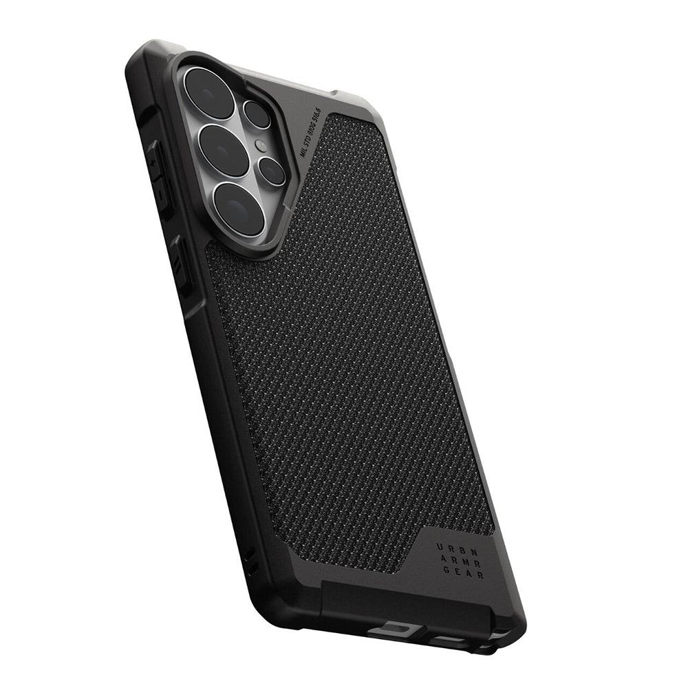 MagSafe-Hülle für Samsung Galaxy S26 Ultra S948, Urban Armor Gear, Metropolis LT Kevlar, Schwarz