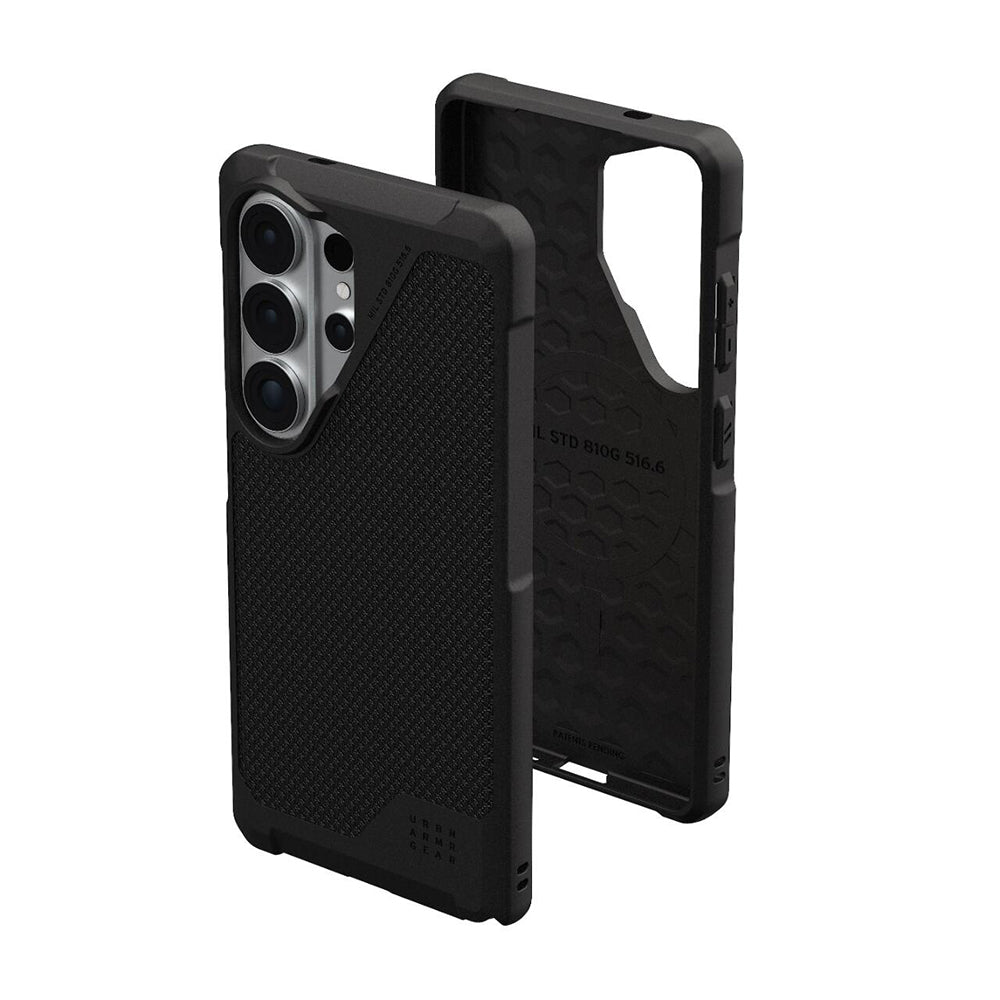 MagSafe-Hülle für Samsung Galaxy S26 Ultra S948, Urban Armor Gear, Metropolis LT Kevlar, Schwarz