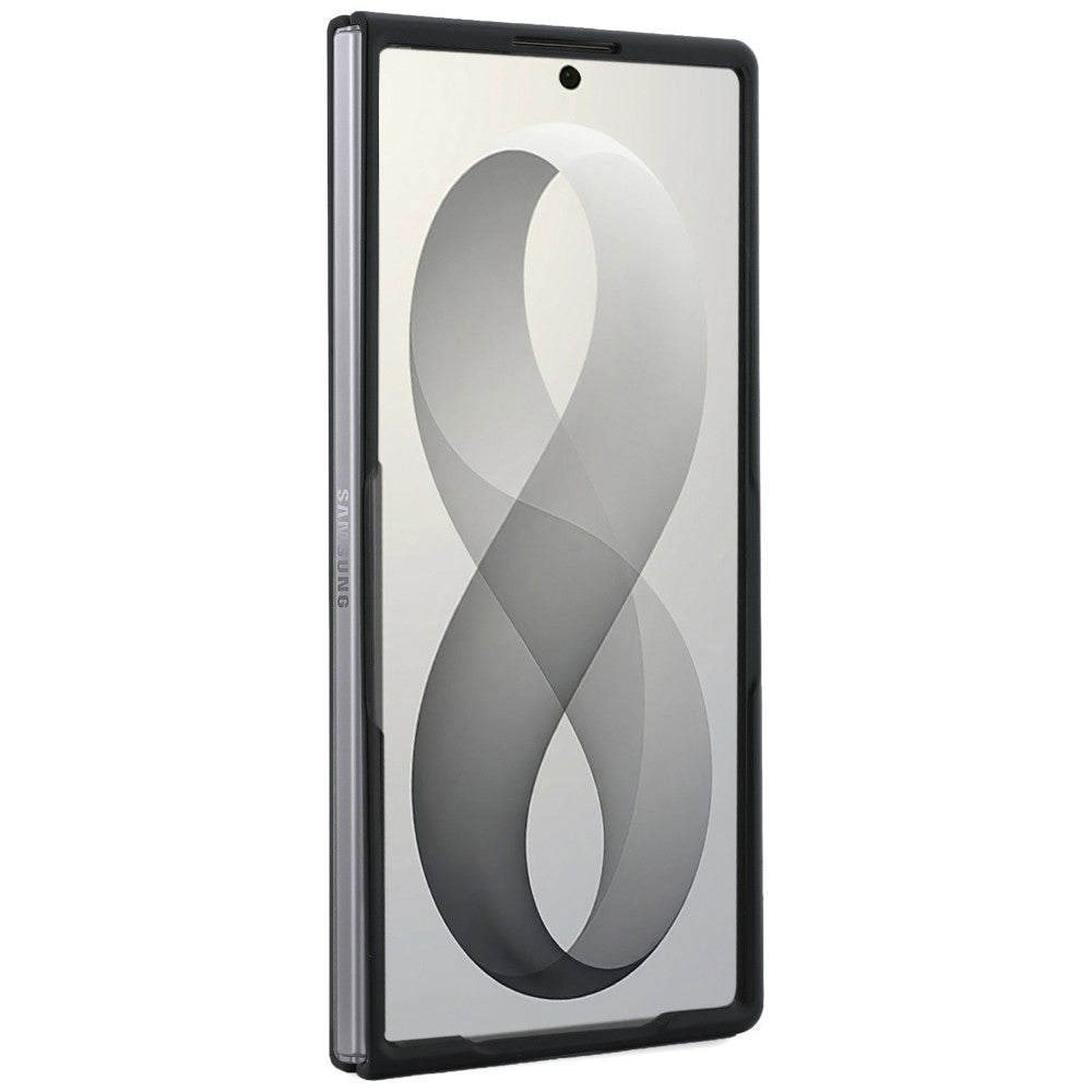 MagSafe-Hülle für Samsung Galaxy Z Fold8 Ultra F976, Guess, Ring Stand Grained Classic Logo, Beige