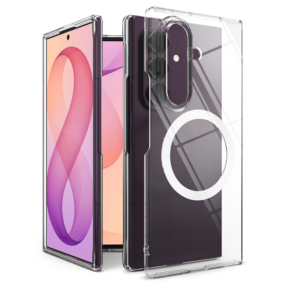 MagSafe-Hülle für Samsung Galaxy Z Fold8 Ultra F976, Ringke, Slim, Transparent