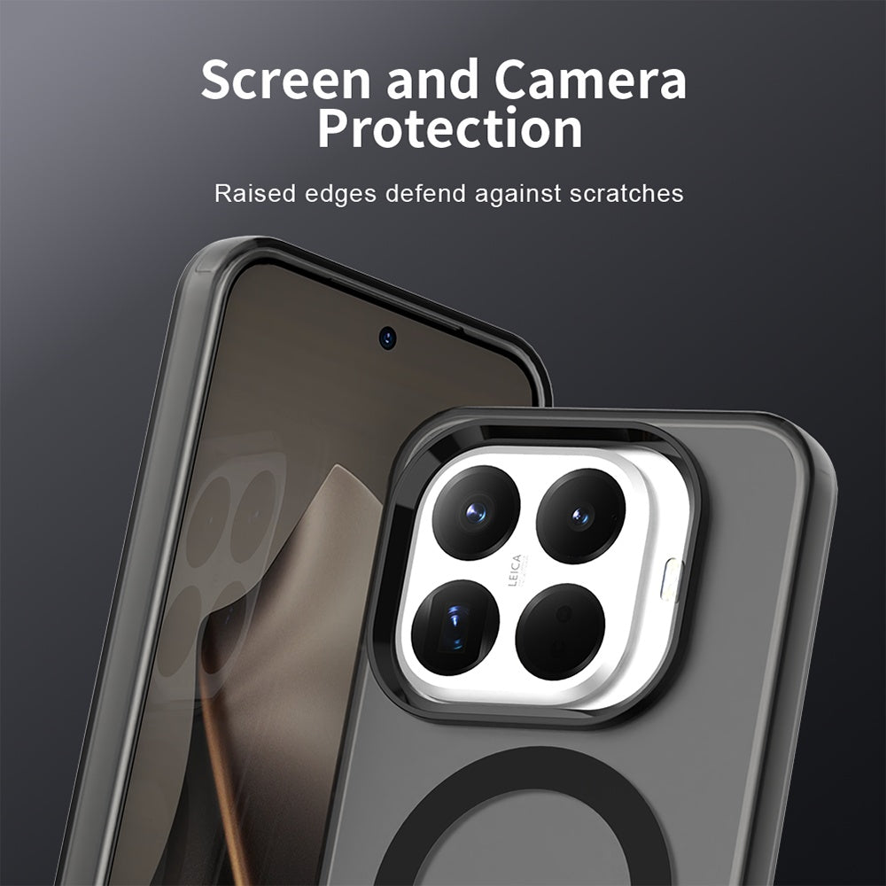 MagSafe Hülle für Xiaomi 15T Pro, Techsuit, CandyCase, Schwarz
