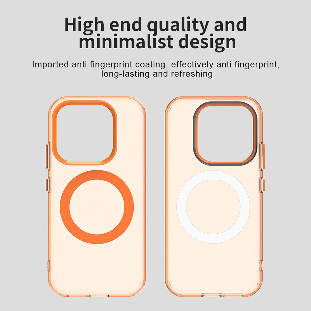 MagSafe Case for Xiaomi 17, Techsuit, CandyCase, Orange
