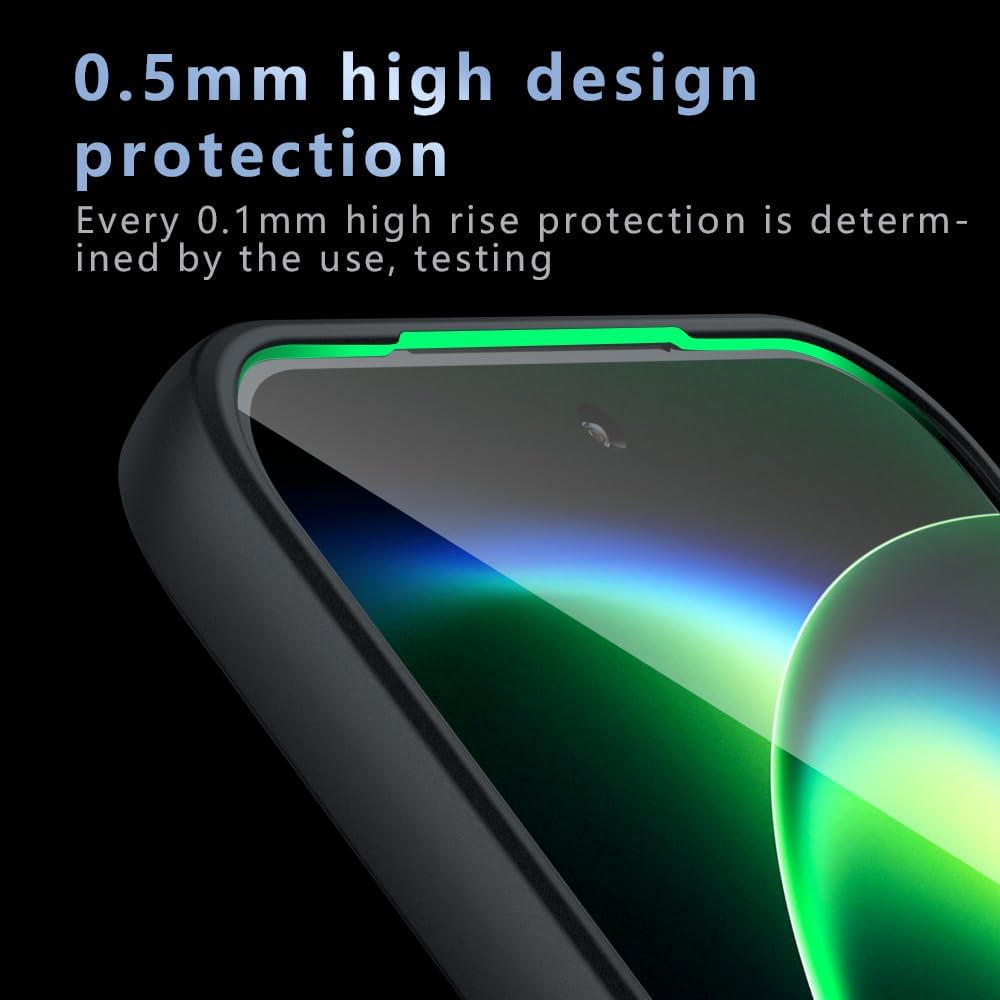 MagSafe Hülle für Xiaomi 17 Ultra, Techsuit, PureFrost, Satinschwarz
