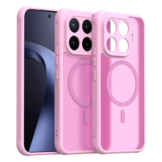 MagSafe-Hülle für Xiaomi 17T Pro, Techsuit, HaloFrost II, Rosa