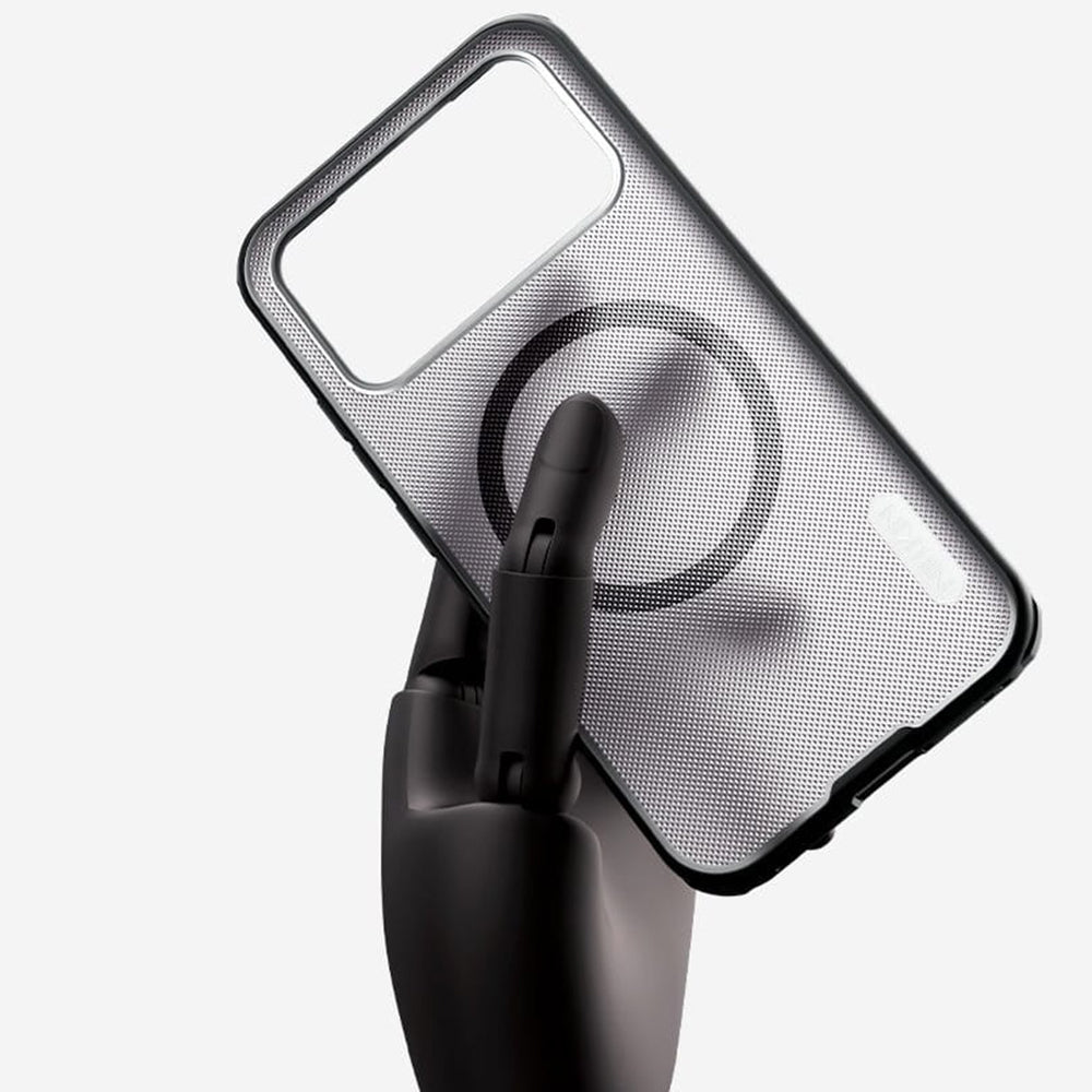 MagSafe-Hülle für Xiaomi Poco F8 Pro, Nillkin, Super Shield Pro, Schwarz Transparent Matt