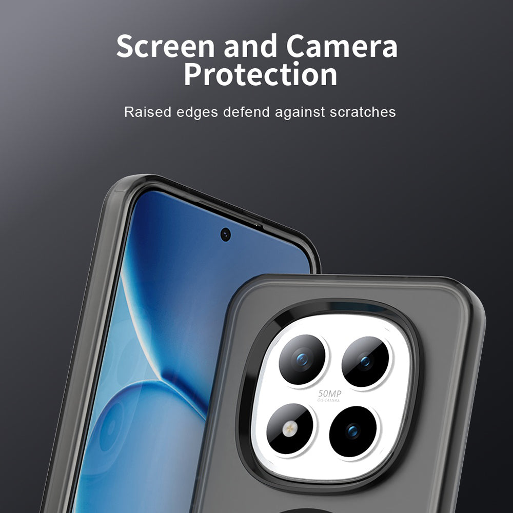 MagSafe Hülle für Xiaomi Poco M8 Pro / Redmi Note 15 Pro+ 5G, Techsuit, CandyCase, Schwarz