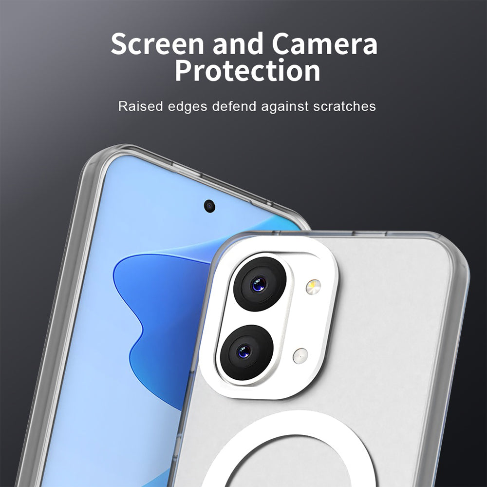 MagSafe-Hülle für Xiaomi Poco X8 Pro Max, Techsuit, CandyCase, Weiß