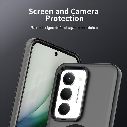 MagSafe Hülle für Xiaomi Redmi 15 5G / 15 4G, Techsuit, CandyCase, Schwarz