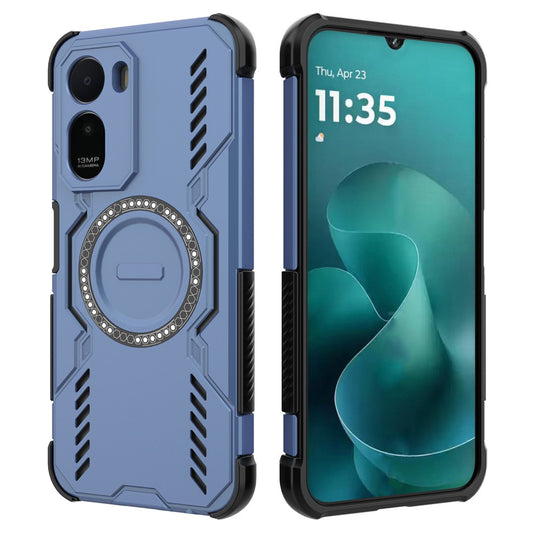 MagSafe-Hülle für Xiaomi Redmi A7 Pro 4G, Techsuit, ArmorMag, Blau