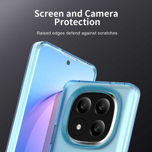 MagSafe-Hülle für Xiaomi Redmi Note 14 Pro+ 5G, Techsuit, CandyCase, Blau