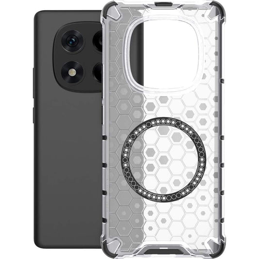 MagSafe-Hülle für Xiaomi Redmi Note 14 Pro+ 5G, Techsuit, HoneyComb Shield, Weiß