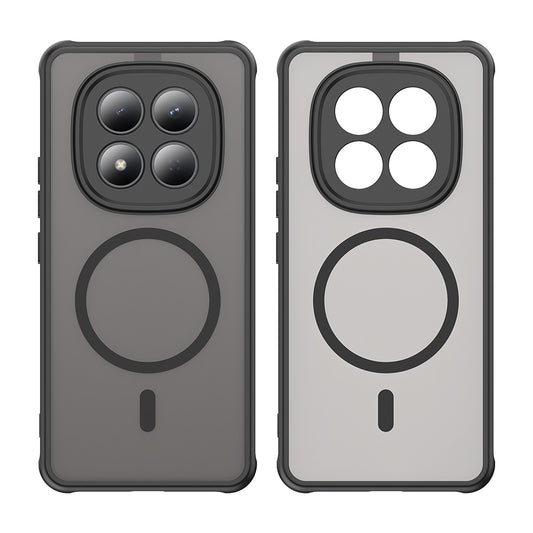 MagSafe Case for Xiaomi Redmi Note 15 Pro 4G, Techsuit, HaloFrost II, Black