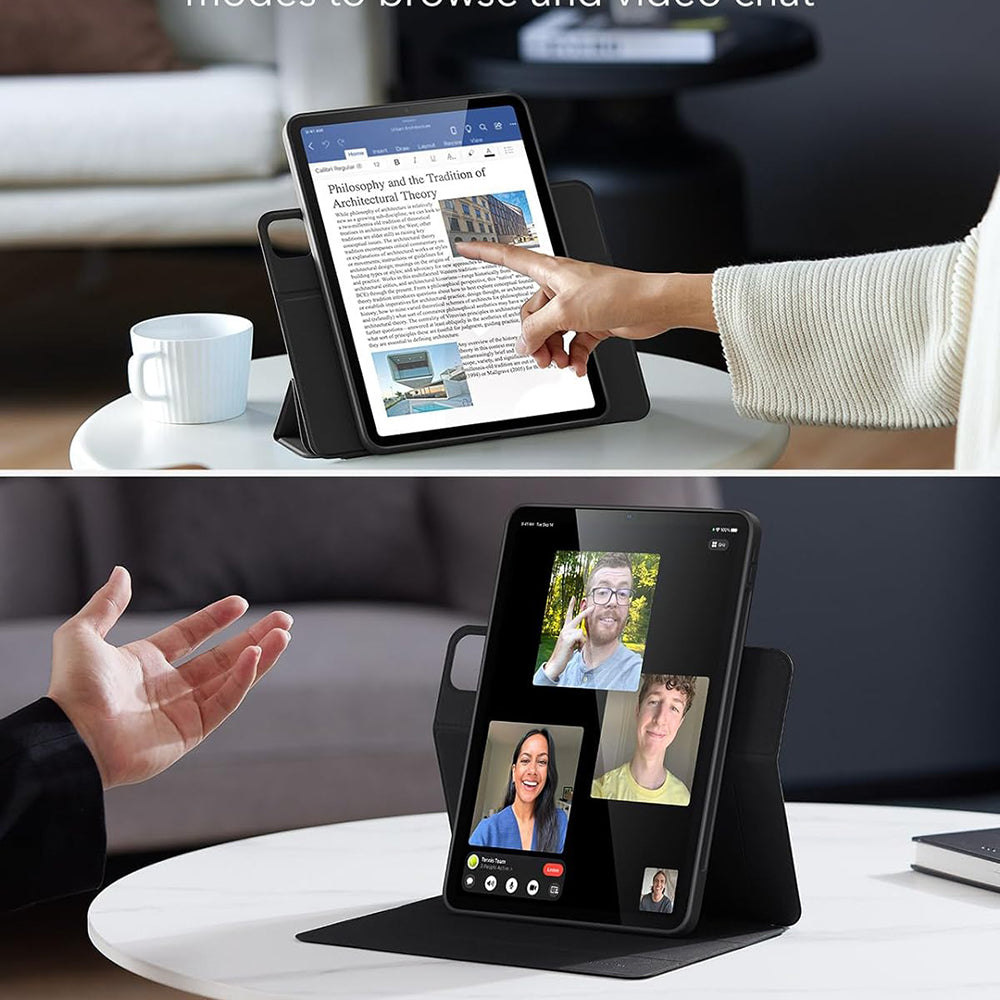 Hülle für Apple iPad Air 11 (2025) / Air 11 (2024) / Air (2022) / Air (2020), ESR, Rebound Hybrid, Satin Grün