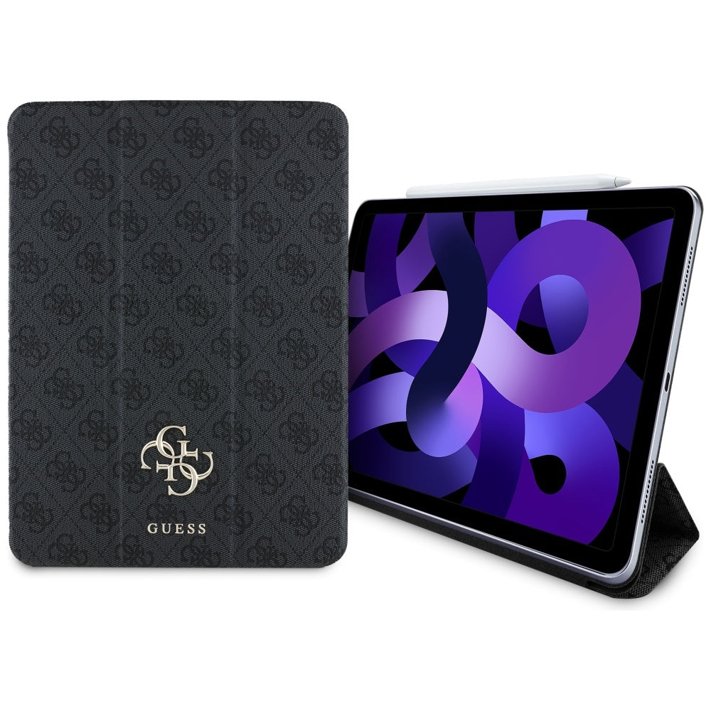 Hülle für Apple iPad Air 11 (2025) / Air 11 (2024), Guess, 4G Big Logo, Schwarz