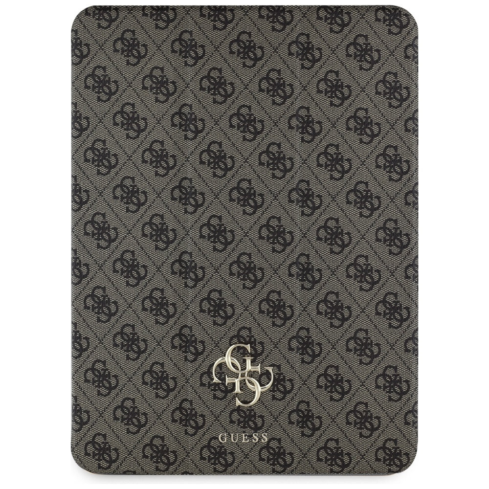 Hülle für Apple iPad Air 13 (2025) / Air 13 (2024), Guess, 4G Big Logo, Braun