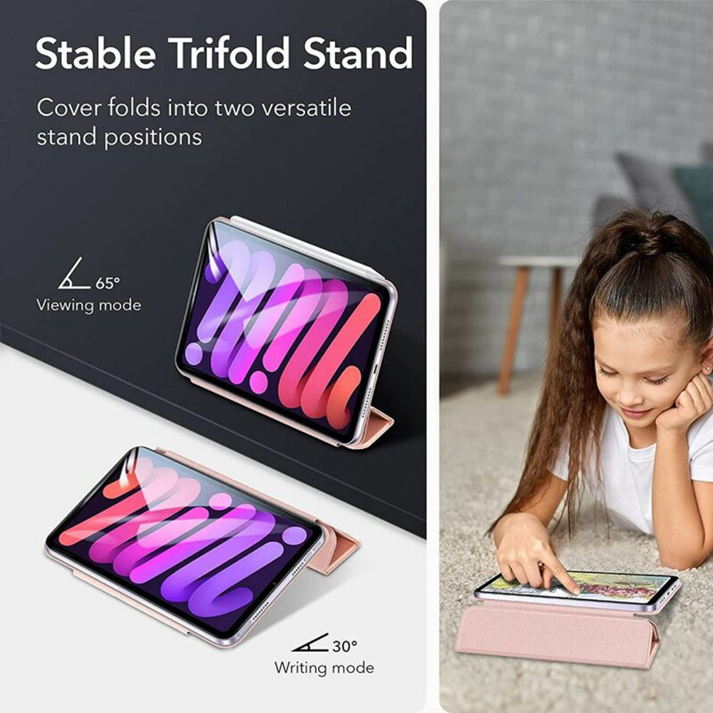 Hülle für Apple iPad mini (2024) / mini (2021), ESR, Rebound, Roségold
