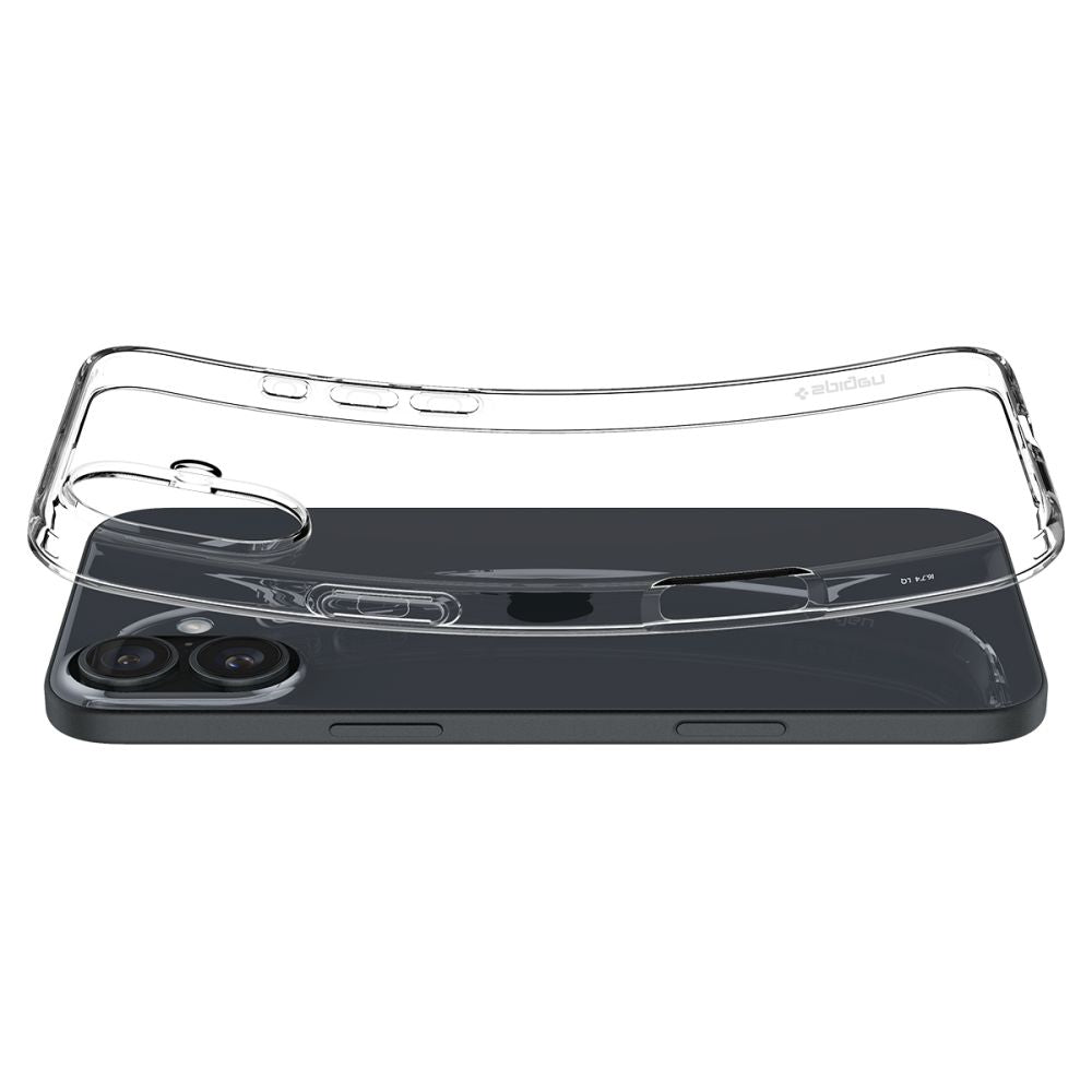 Gehäuse für Apple iPhone 16 Plus, Spigen, Flüssigkristall, Transparent ACS08064
