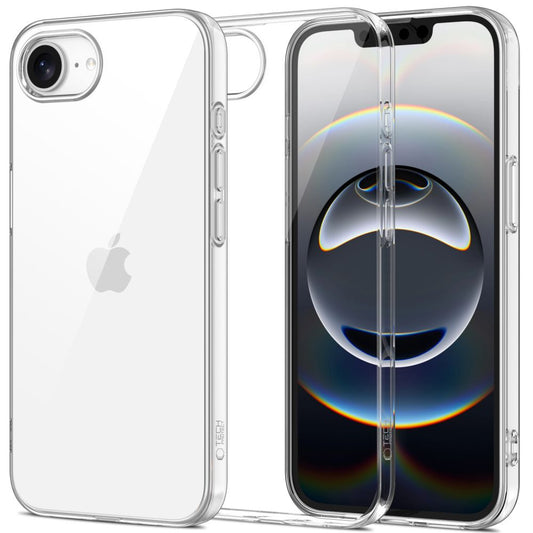 Hülle für Apple iPhone 16e, Tech-Protect, Flexair, Transparent