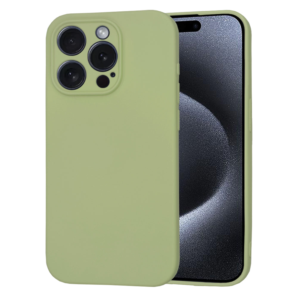 Case for Apple iPhone 15 Pro, Techsuit, SoftFlex, Matcha