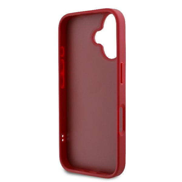 Hülle für Apple iPhone 16, Karl Lagerfeld, Diagonal Quilted Script, Rosie