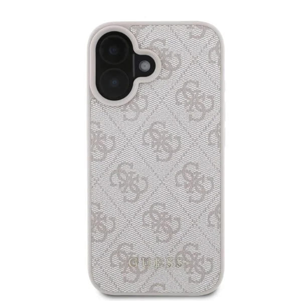 Case for Apple iPhone 16 Plus, Guess, 4G Classic, Pink