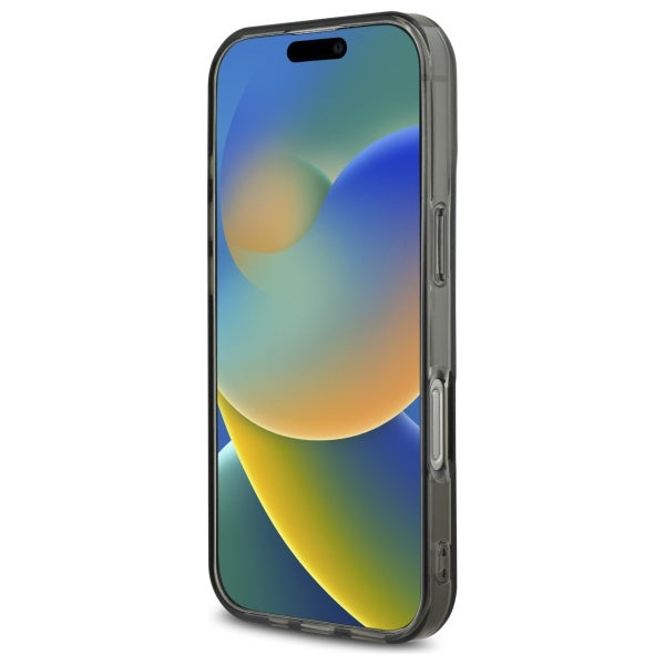 Hülle für Apple iPhone 16 Pro, Guess, IML Heart, Schwarz