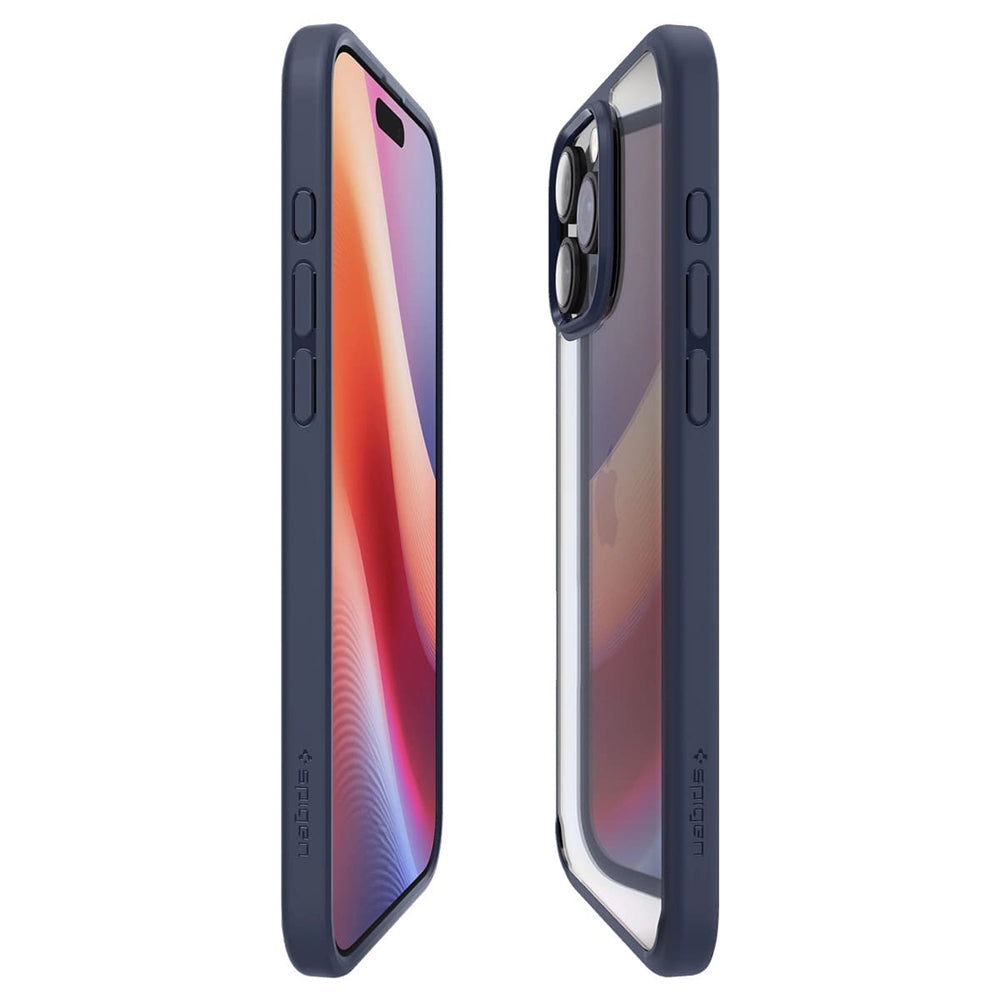 Hülle für Apple iPhone 16 Pro Max, Spigen, Ultra Hybrid, Marineblau