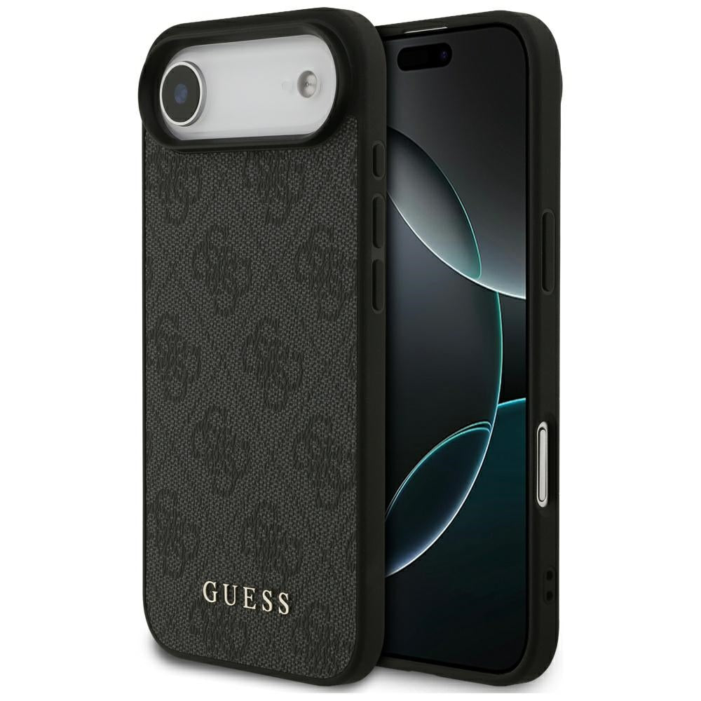 Hülle für Apple iPhone 17 Air, Guess, 4G Classic, Schwarz