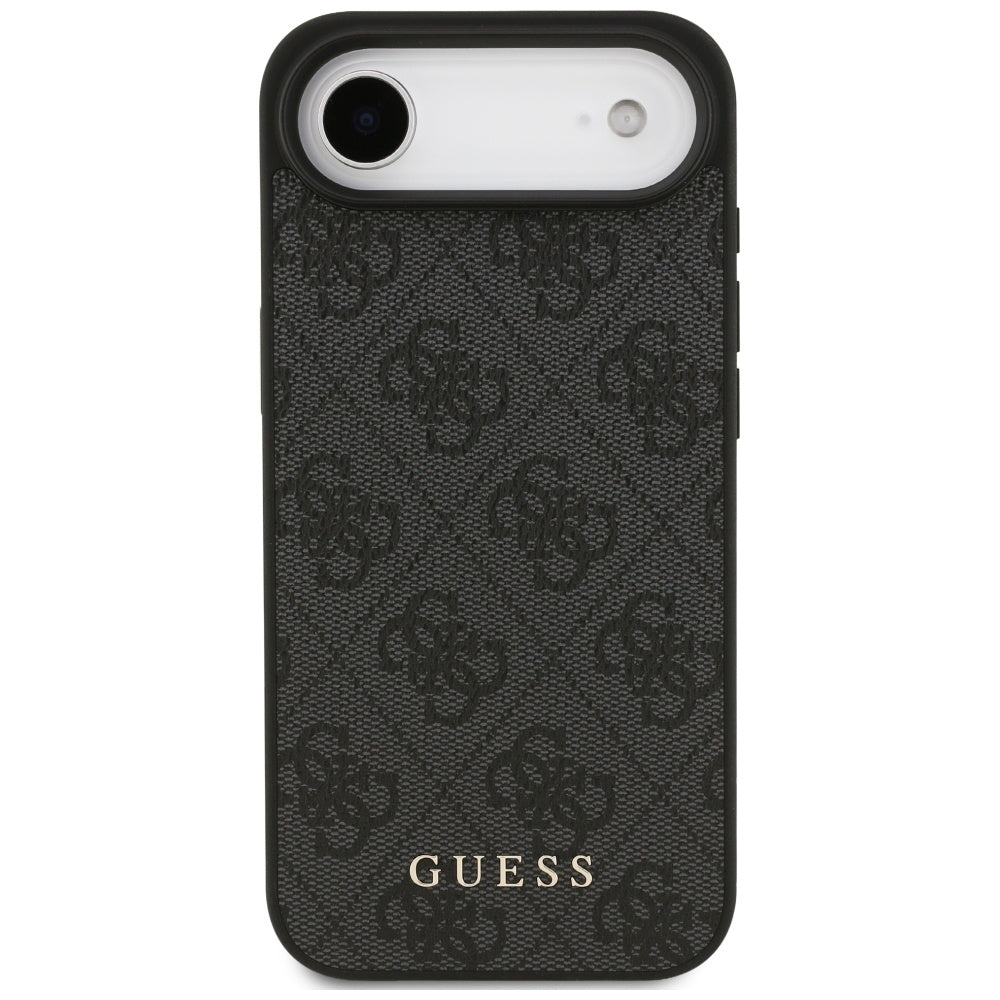 Hülle für Apple iPhone 17 Air, Guess, 4G Classic, Schwarz