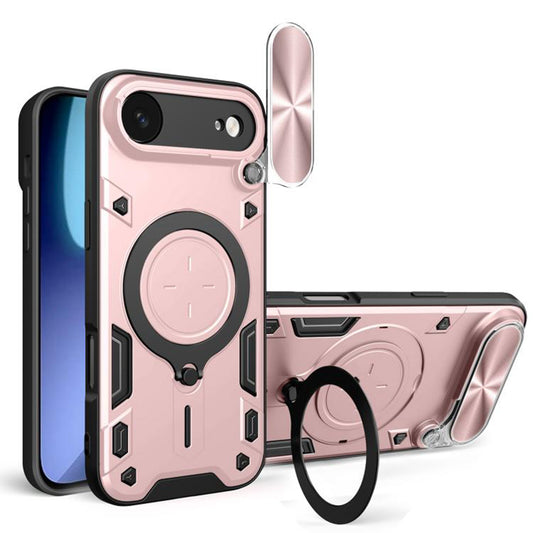 Hülle für Apple iPhone 17 Air, Techsuit, CamGuard Pro, Roségold