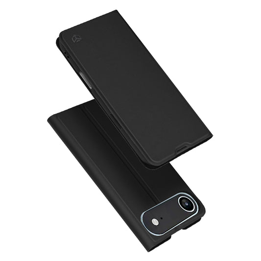 Hülle für Apple iPhone 17 Air, Techsuit, Magskin Book, Schwarz