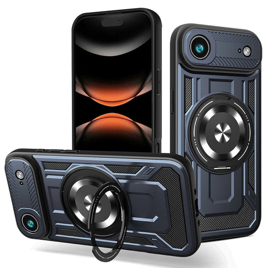 Hülle für Apple iPhone 17 Air, Techsuit, RuggedCam, Blau