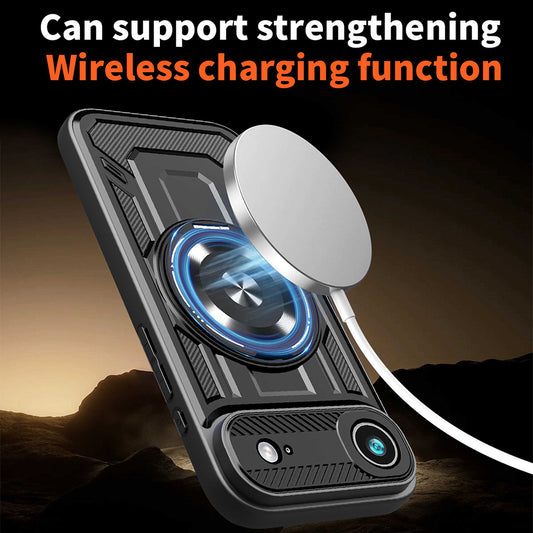 Hülle für Apple iPhone 17 Air, Techsuit, RuggedCam, Grau