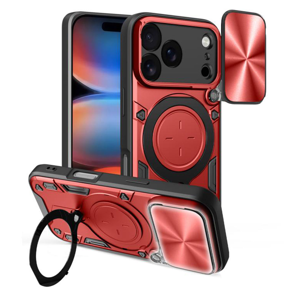 Hülle für Apple iPhone 17 Pro Max, Techsuit, CamGuard Pro, Rosa