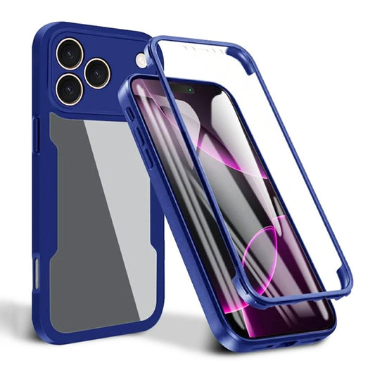 Case for Apple iPhone 17 Pro Max, Techsuit, ColorVerse 360, Blue