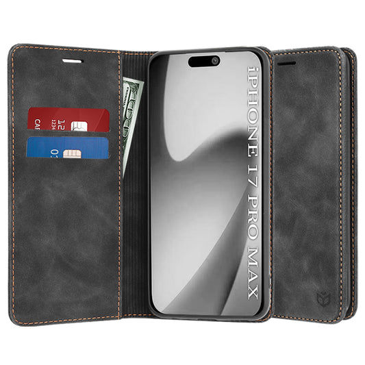 Hülle für Apple iPhone 17 Pro Max, Techsuit, Confy, Schwarz