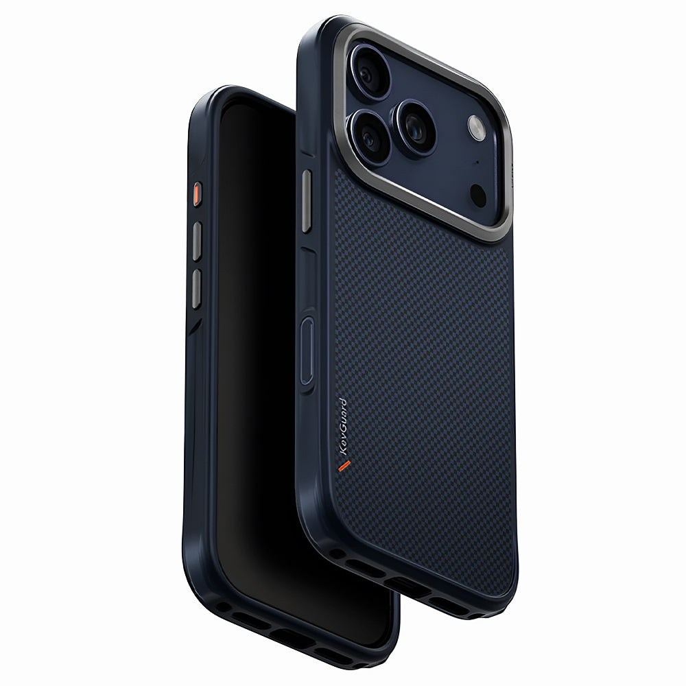 MagSafe Hülle für Apple iPhone 17 Pro Max, UNIQ, Keva MagClick, Marineblau