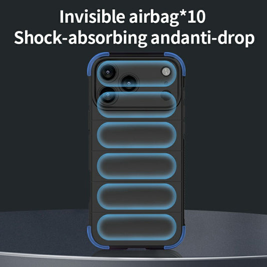 Hülle für Apple iPhone 17 Pro, Techsuit, Magic Shield, Schwarz