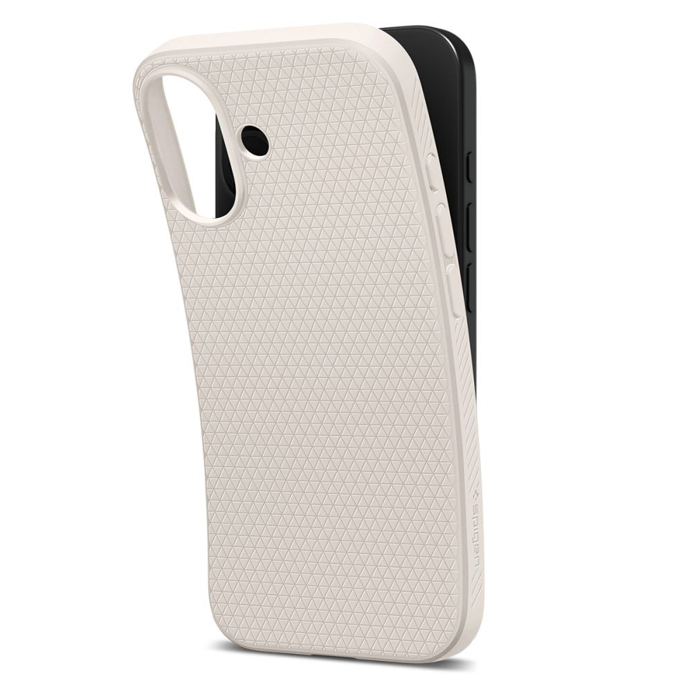 Hülle für Apple iPhone 17, Spigen, Liquid Air, Beige ACS10372