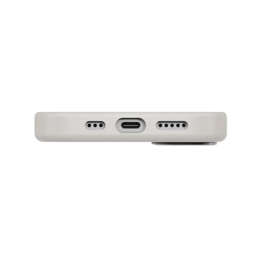 Case for Apple iPhone 17, UNIQ, Lyden Leatherette, Gray
